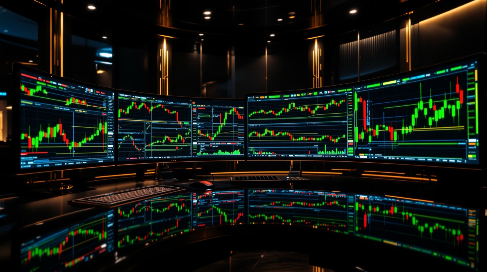 Premium trading workspace